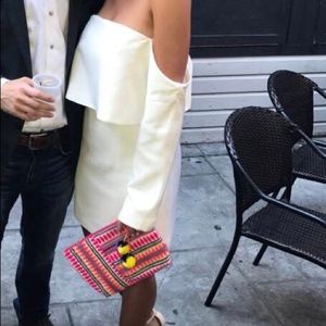 Keepsake The Label off-the-shoulder cocktail dress